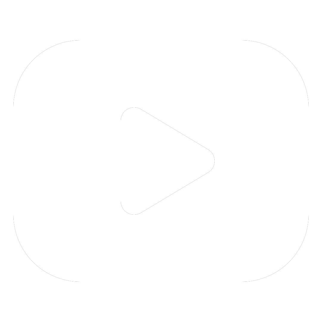 The logo of YouTube